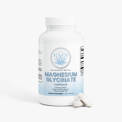 Balanced Bayou Organic Magnesium Glycinate 90 capsules