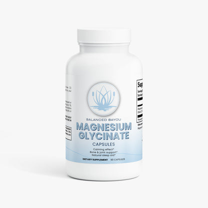 Balanced Bayou Organic Magnesium Glycinate 90 capsules