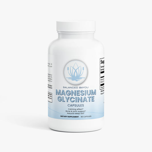 Balanced Bayou Organic Magnesium Glycinate 90 capsules
