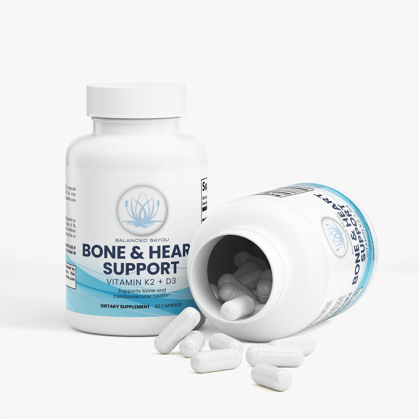 Vitamins D3 and K2 - Bone & Heart Support - 3 Month Bundle