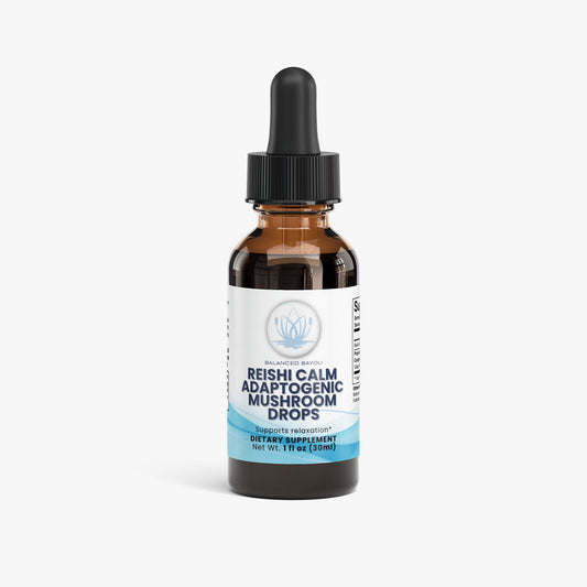 Reishi Calm Adaptogenic Mushroom Drops | Balanced Bayou