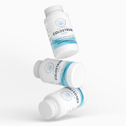 Colostrum Capsules 500mg (30% IgG) – Immune & Gut Health Support | Balanced Bayou