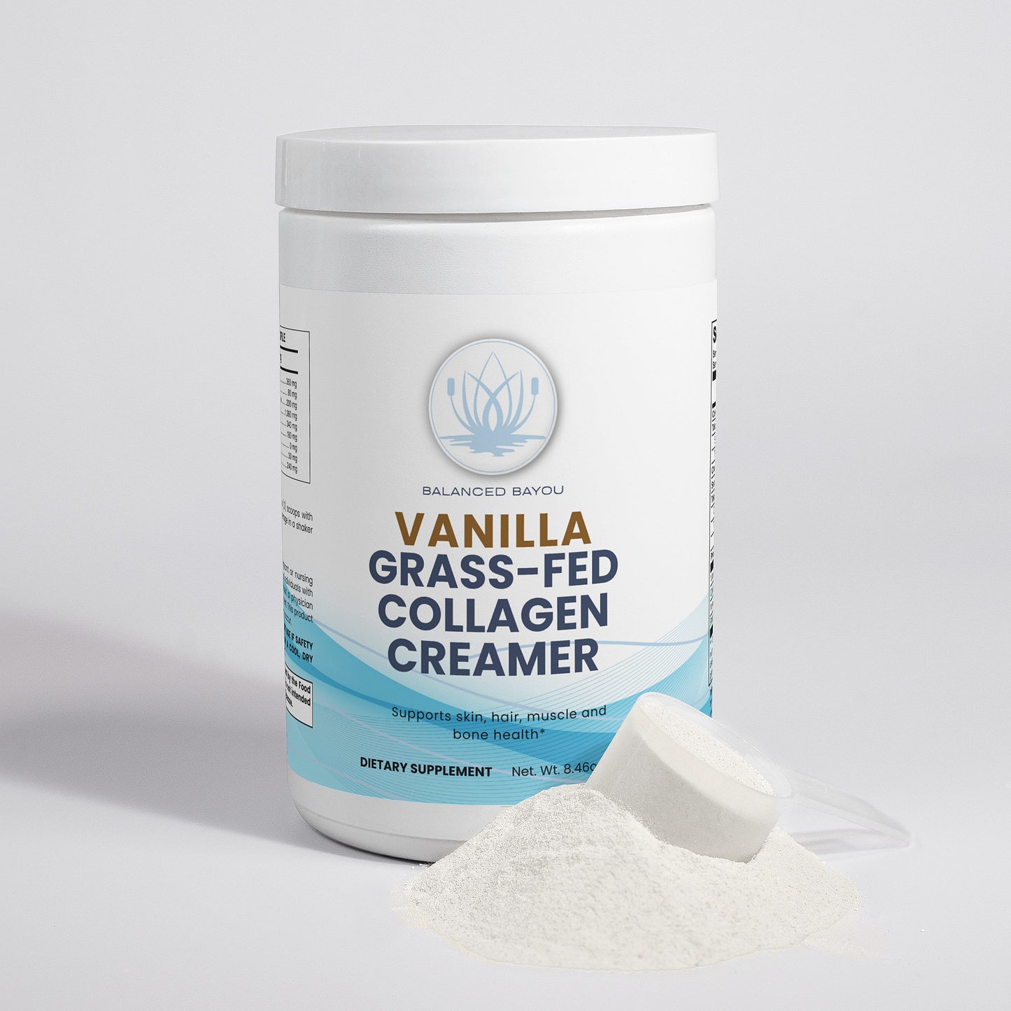 Grass-Fed Collagen Creamer (Vanilla)