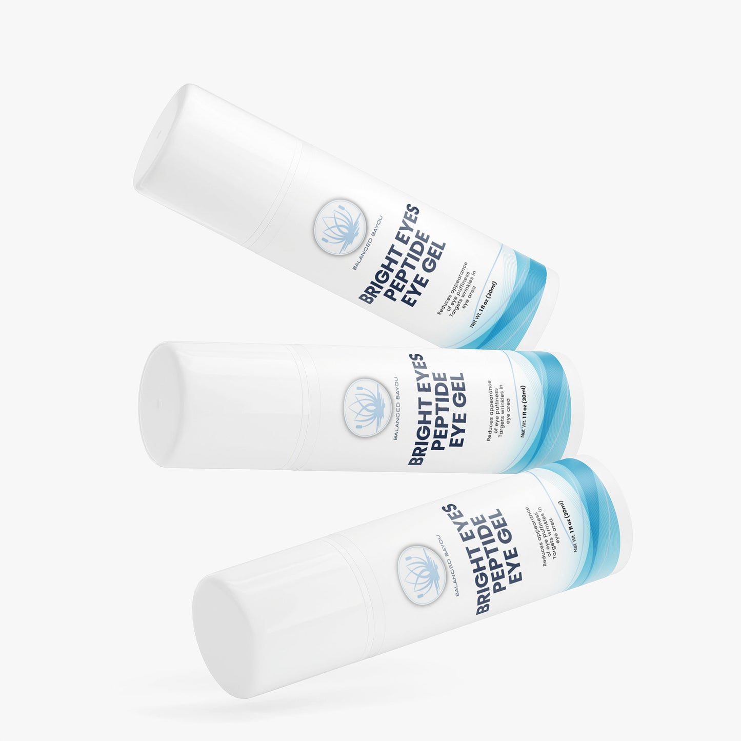 Bright Eyes Peptide Eye Gel | Depuffing Eye Cream for Dark Circles & Puffiness