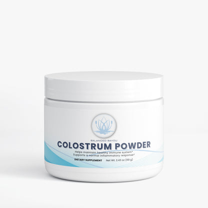 Colostrum Powder – Gut Health, Immune & Recovery Support | Balanced Bayou