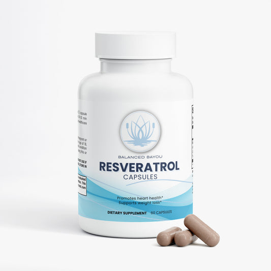Balanced Bayou Resveratrol 50% 600mg