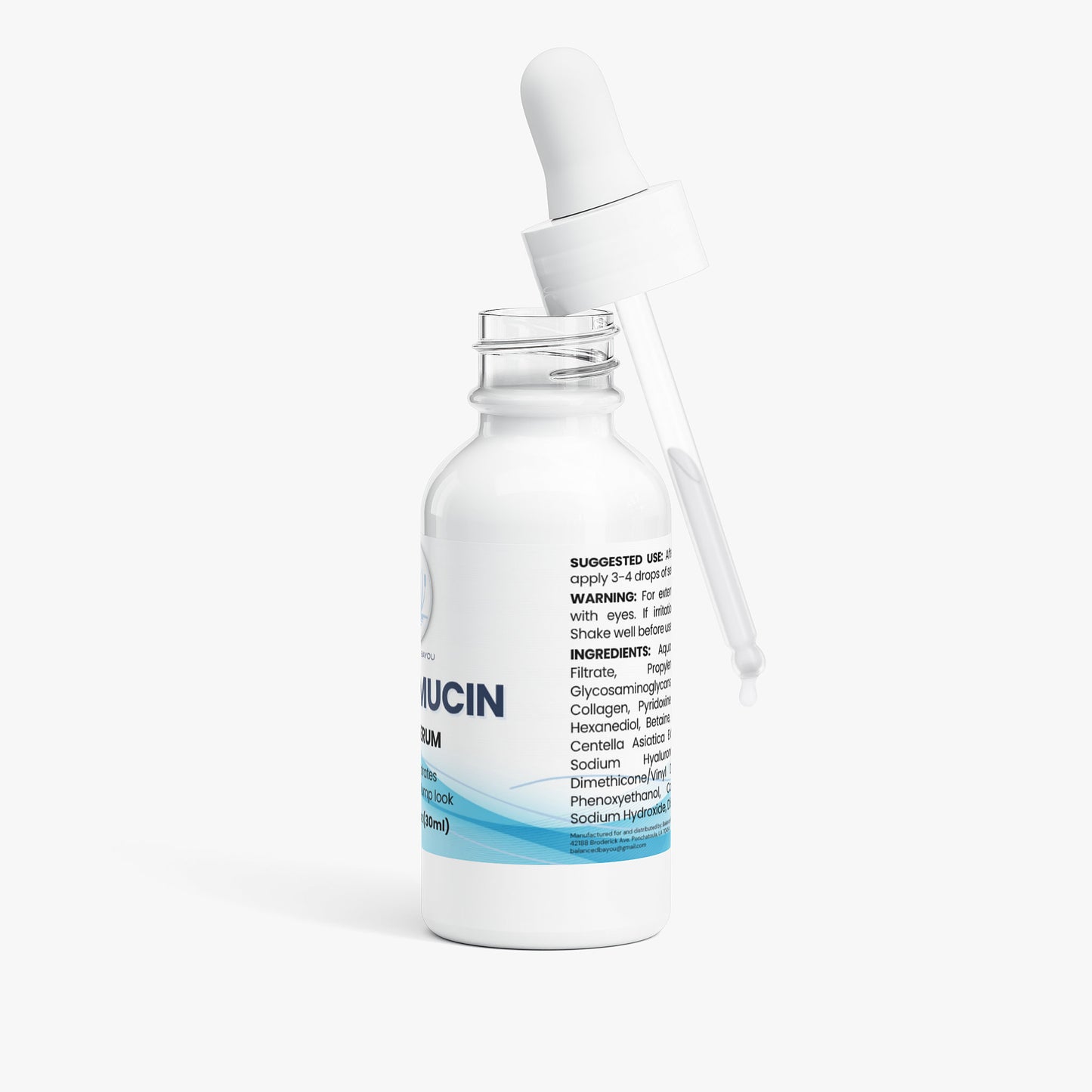 Balanced Bayou Snail Mucin Face Serum