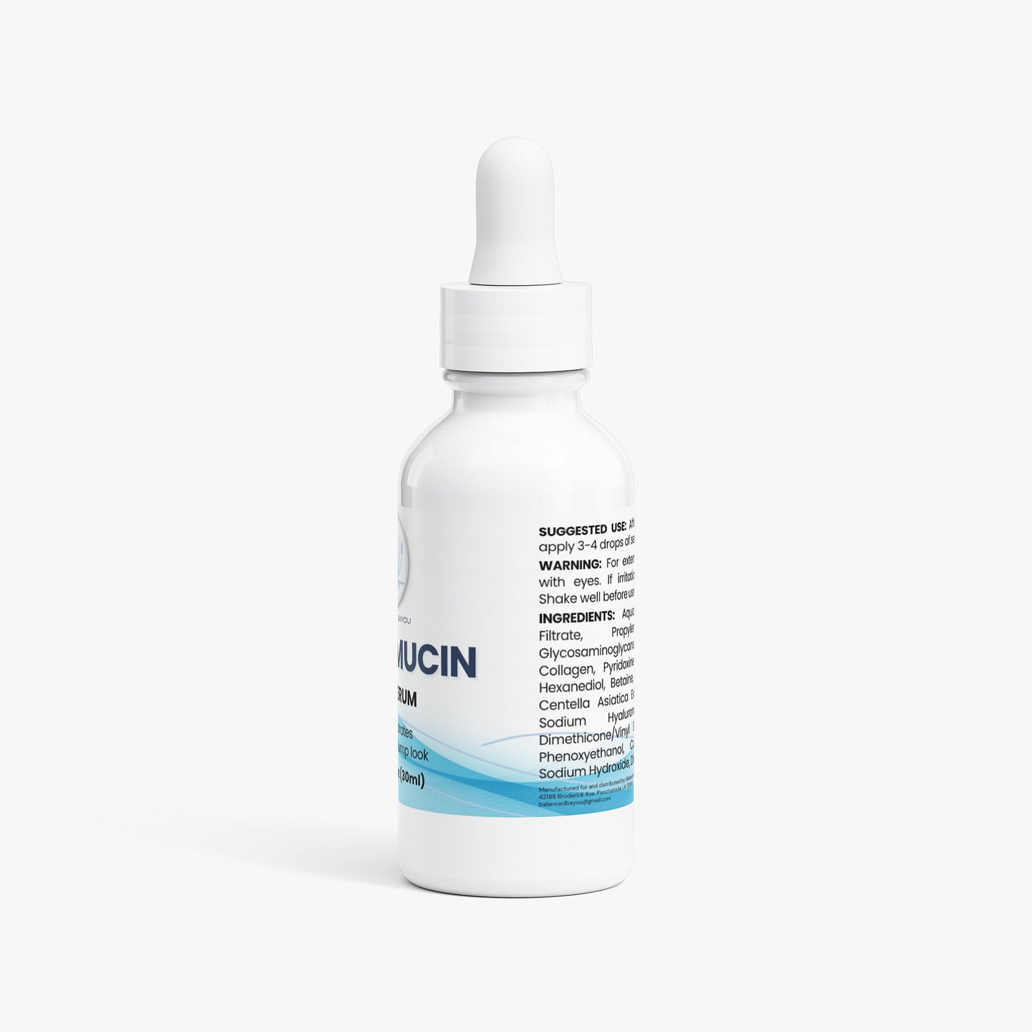Balanced Bayou Snail Mucin Face Serum