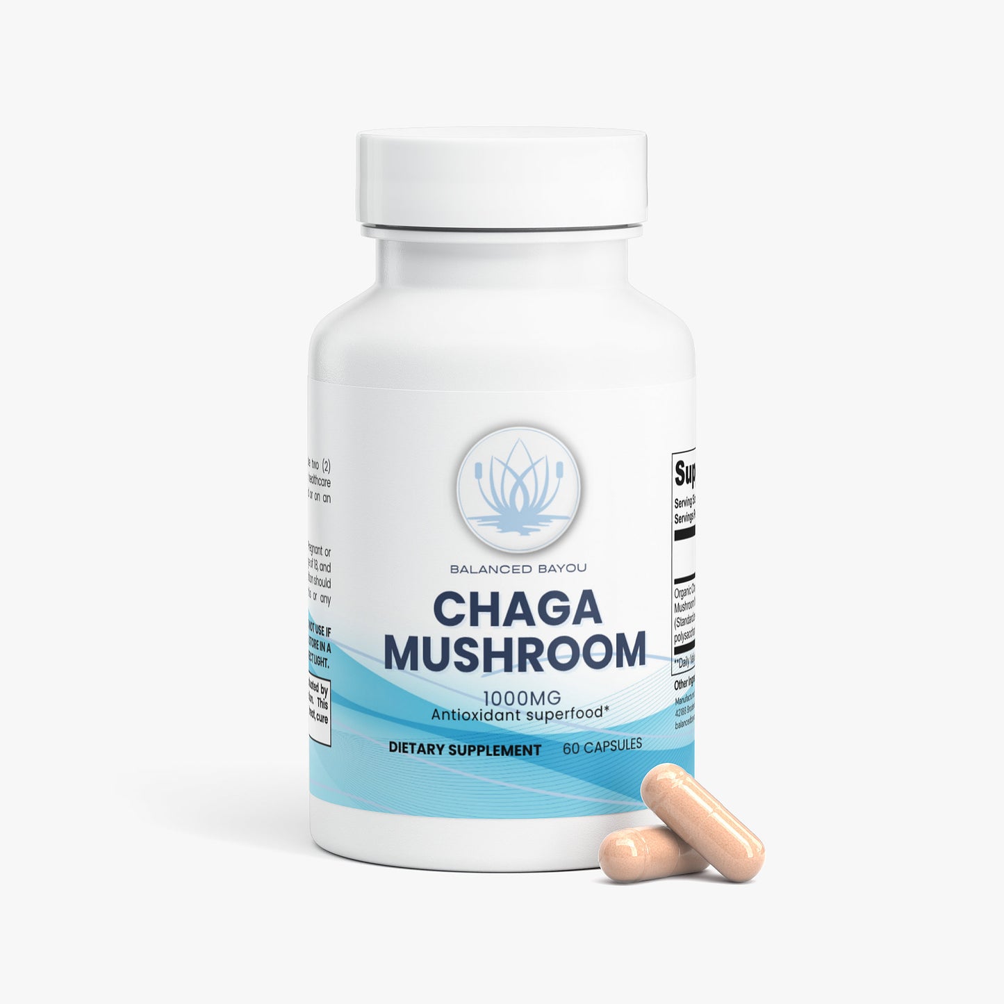 Balanced Bayou Chaga Mushroom