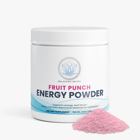 Balanced Bayou Energy Powder (Fruit Punch)