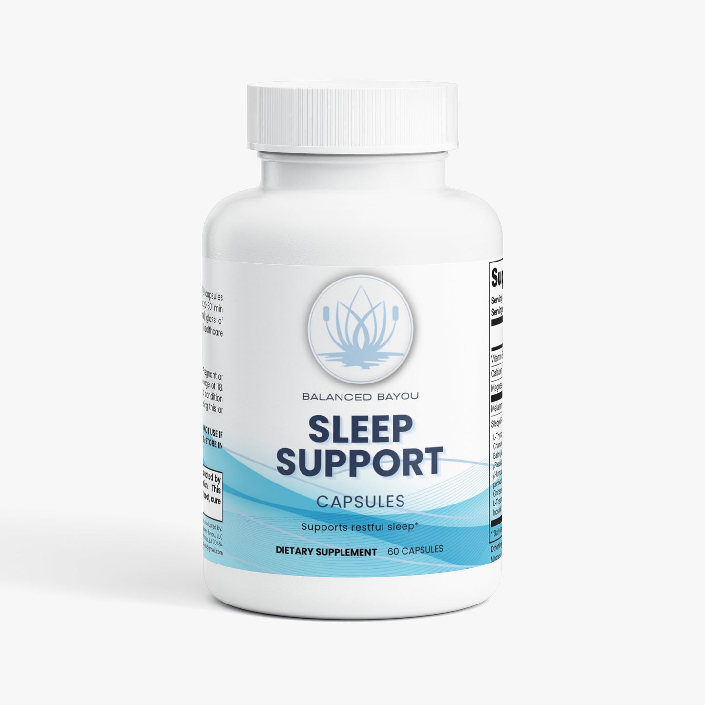 Balanced Bayou Sleep Support