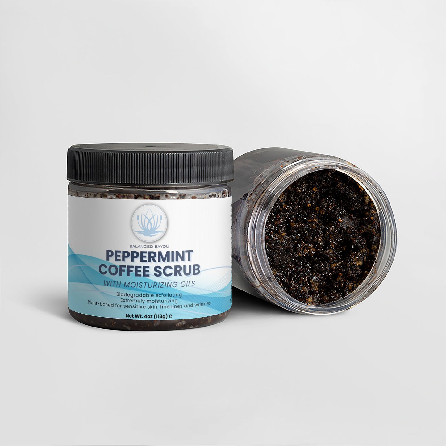 Balanced Bayou Peppermint Coffee Scrub