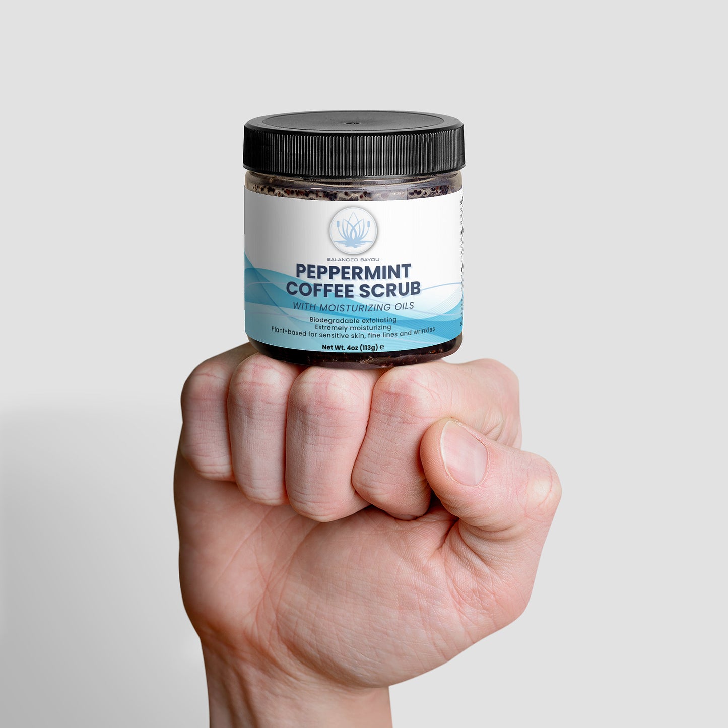 Balanced Bayou Peppermint Coffee Scrub