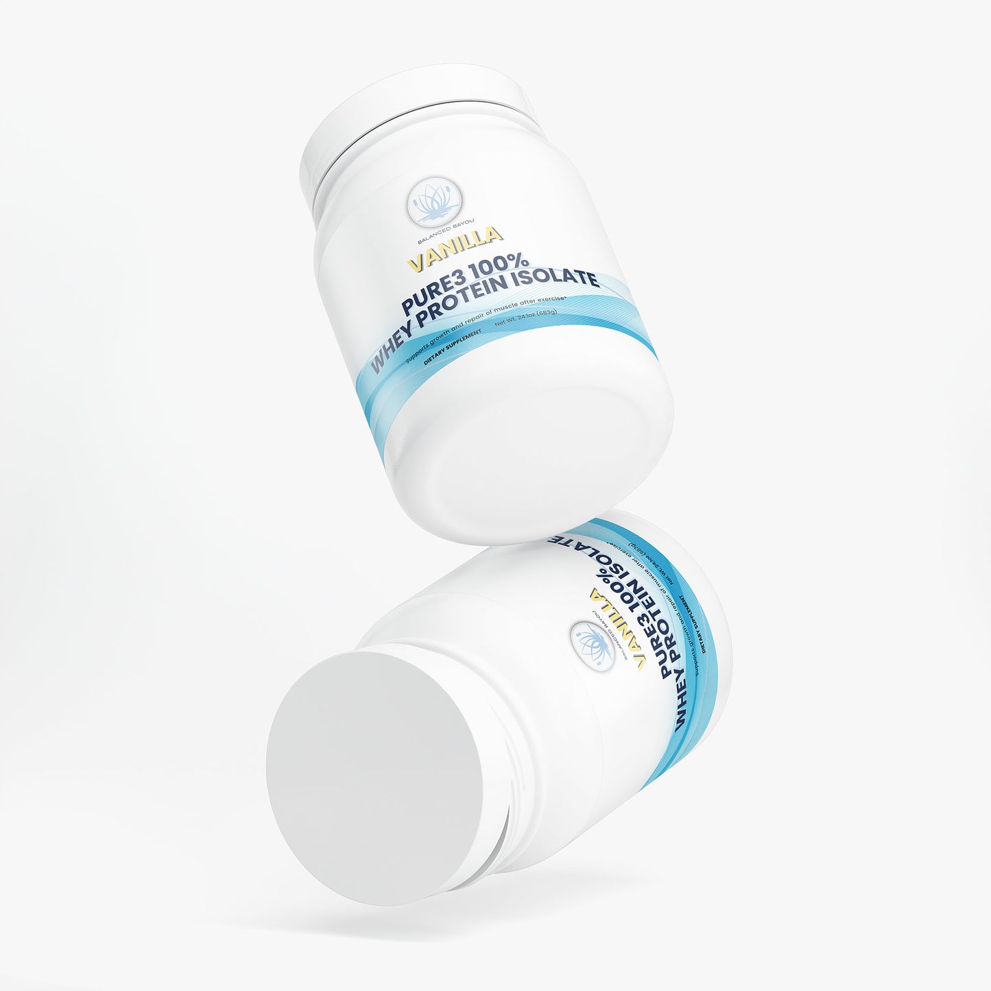 Balanced Bayou Pure3 100% Whey Protein Isolate (Vanilla)