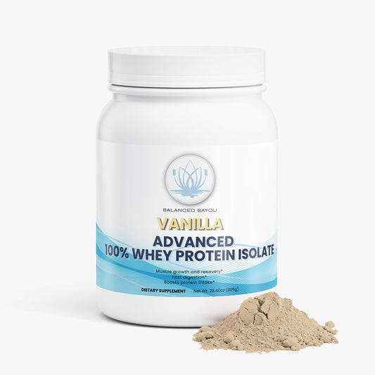 Advanced 100% Whey Protein Isolate (Vanilla)