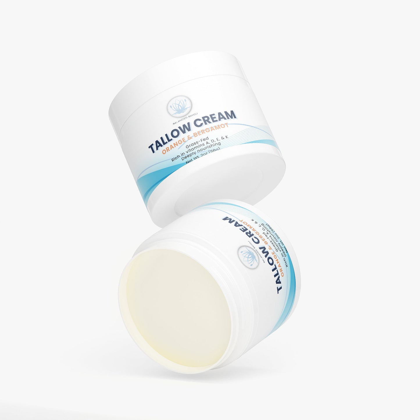 Balanced Bayou Tallow Cream Orange & Bergamot