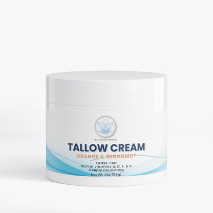 Balanced Bayou Tallow Cream Orange & Bergamot
