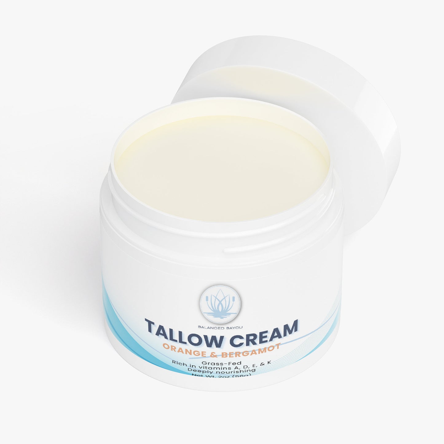 Balanced Bayou Tallow Cream Orange & Bergamot