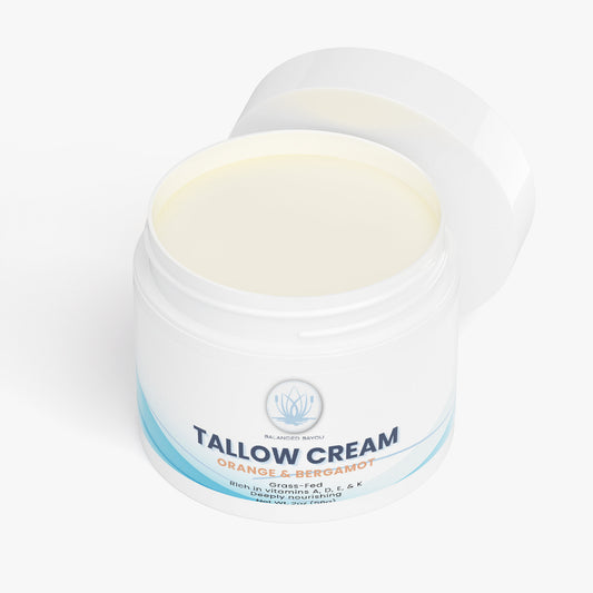 Balanced Bayou Tallow Cream Orange & Bergamot
