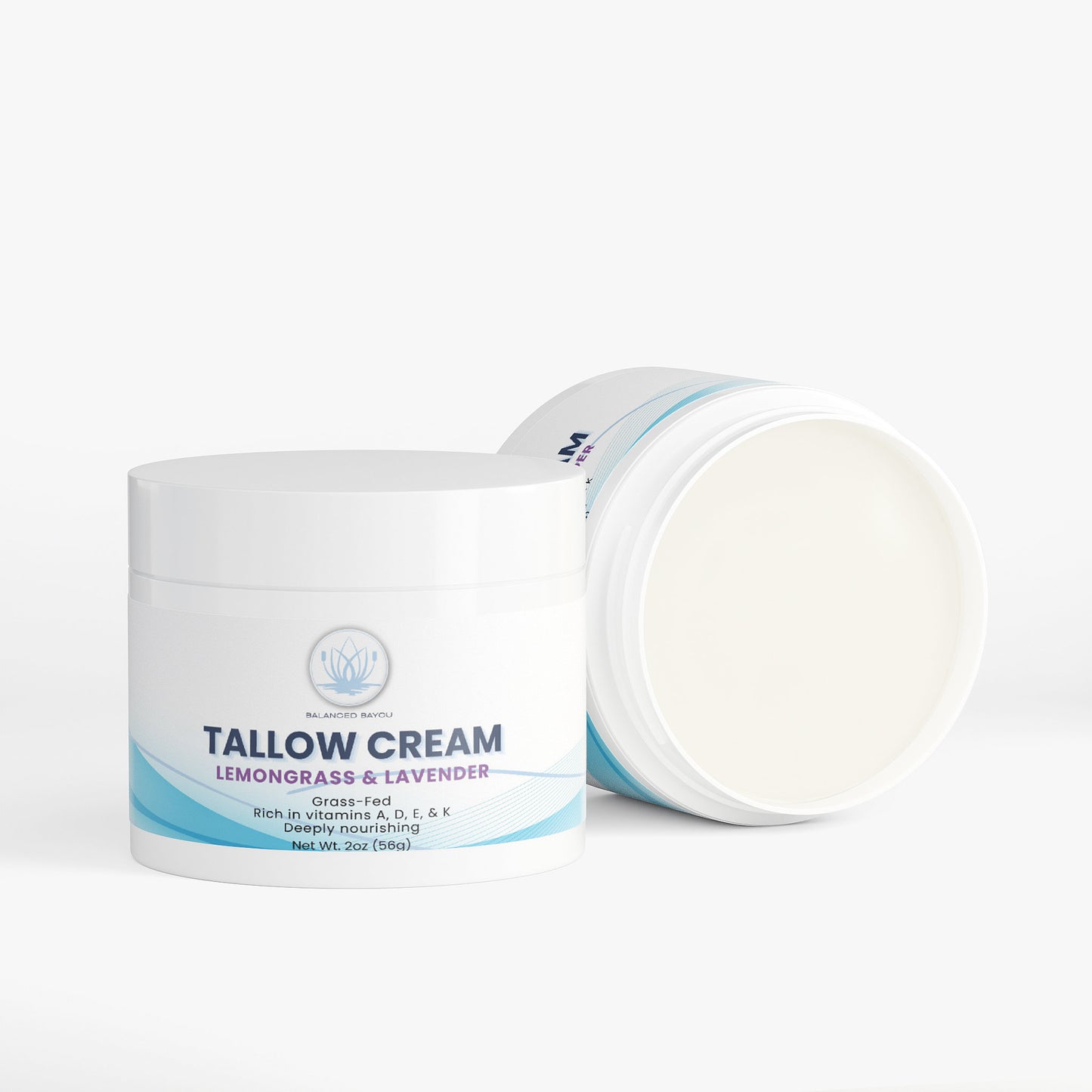 Balanced Bayou Tallow Cream Lemongrass & Lavender