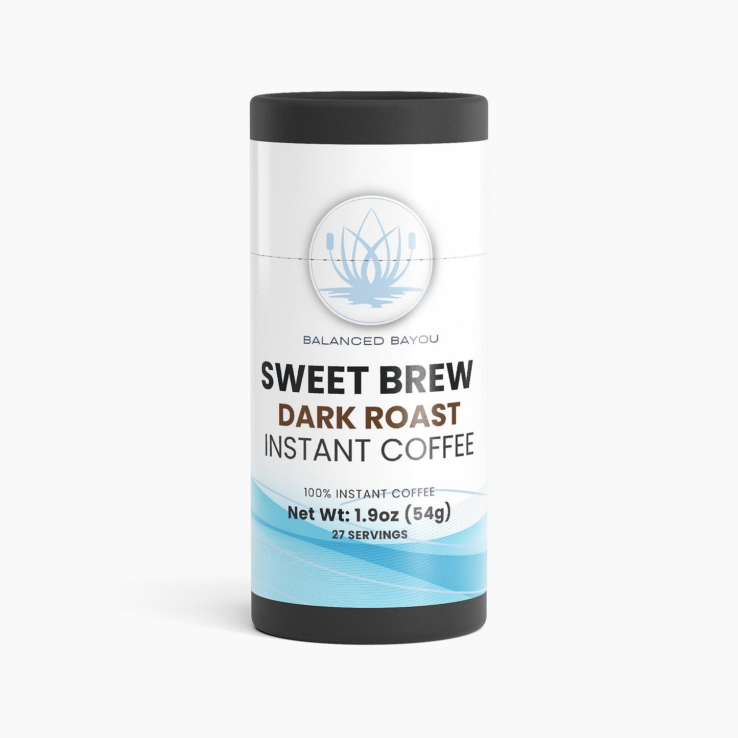 Balanced Bayou Sweet Brew Instant Coffee (Dark Roast)
