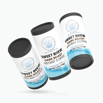 Balanced Bayou Sweet Brew Instant Coffee (Dark Roast)