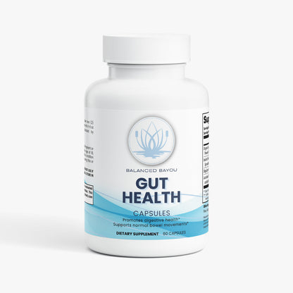 Balanced Bayou Gut Health – Daily Prebiotic & Probiotic Blend for Digestive Support (60 Capsules)