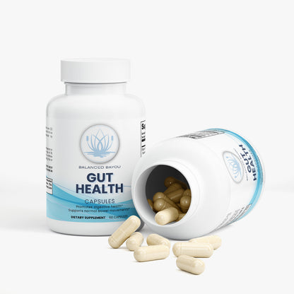 Balanced Bayou Gut Health – Daily Prebiotic & Probiotic Blend for Digestive Support (60 Capsules)