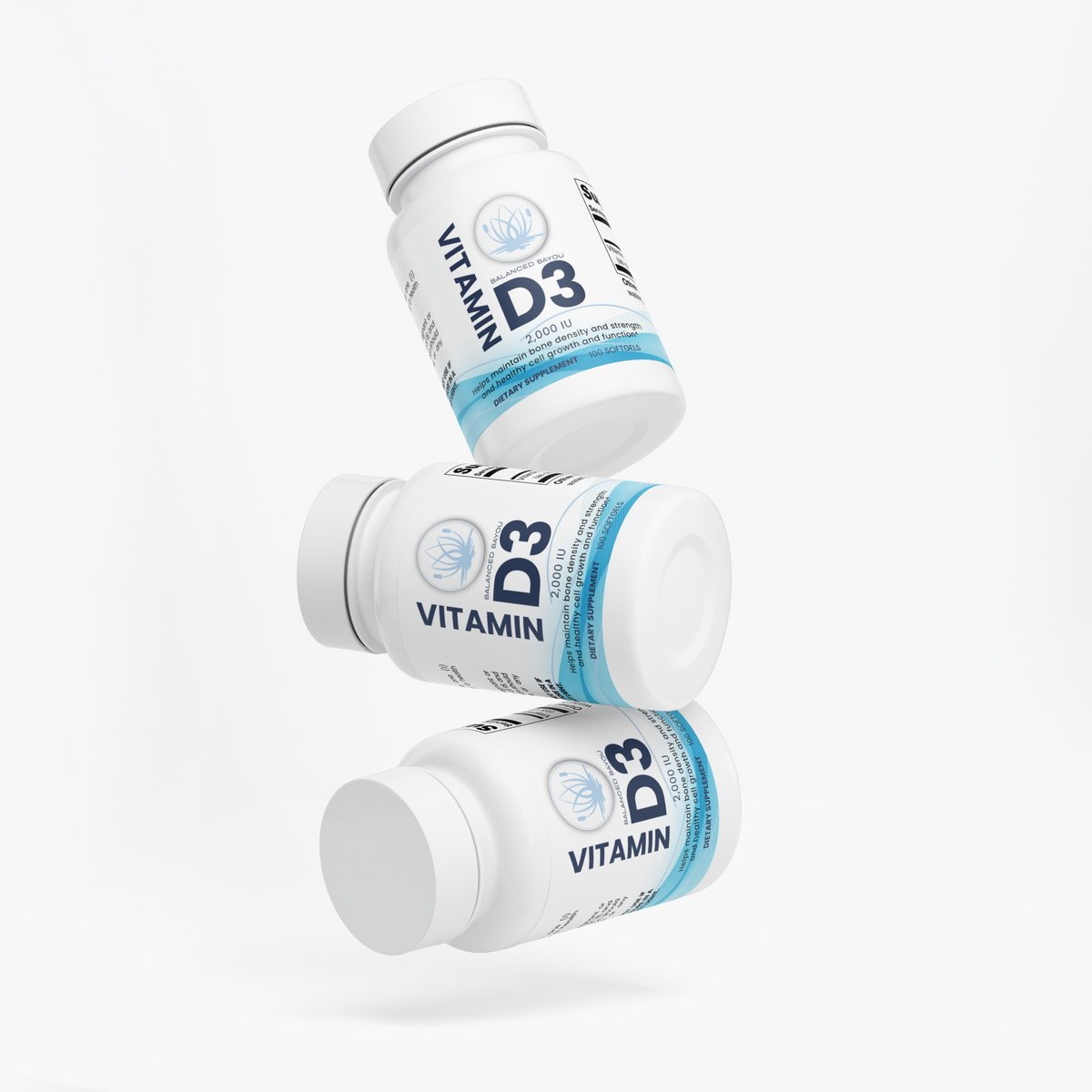 Balanced Bayou Vitamin D3 2,000 IU