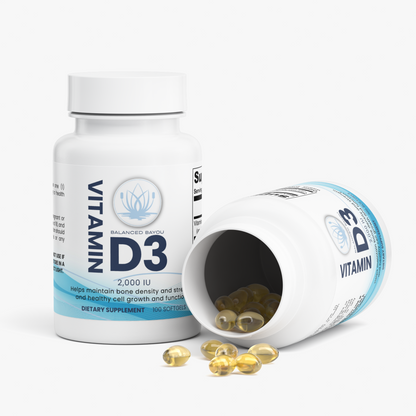 Balanced Bayou Vitamin D3 2,000 IU