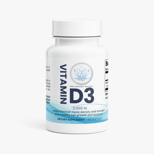 Balanced Bayou Vitamin D3 2,000 IU