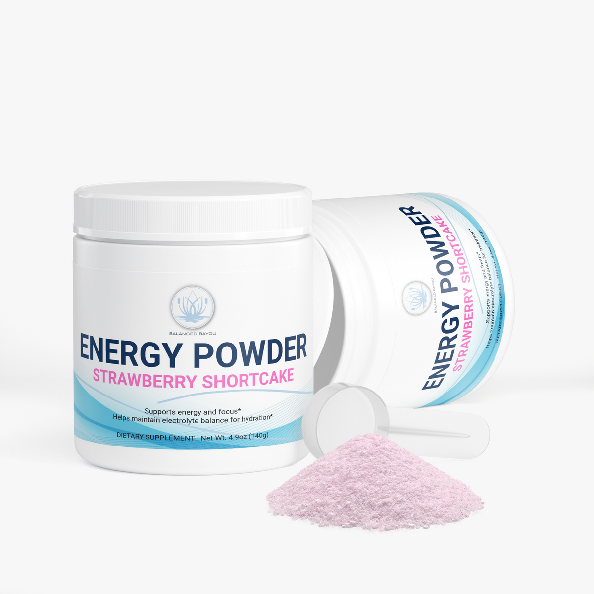 Energy Powder (Strawberry Shortcake)