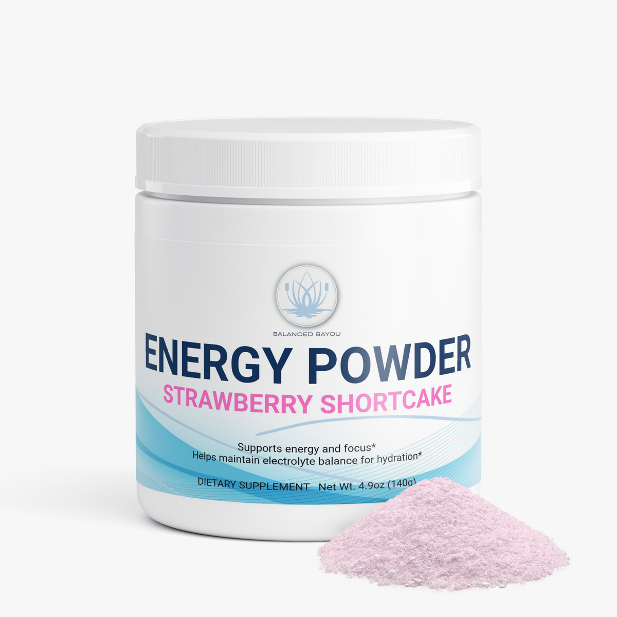 Energy Powder (Strawberry Shortcake)