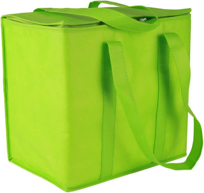 ♻️ EcoInsulate™ Heavy-Duty Reusable Insulated Grocery Bags – 2-Pack, Large Capacity, Thermal Cooler Totes with Zipper & Reinforced Bottom – For Groceries, Picnics, Camping & More