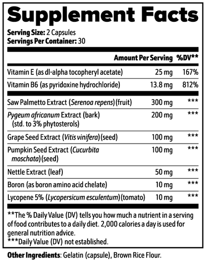 Balanced Bayou Prostate Capsule