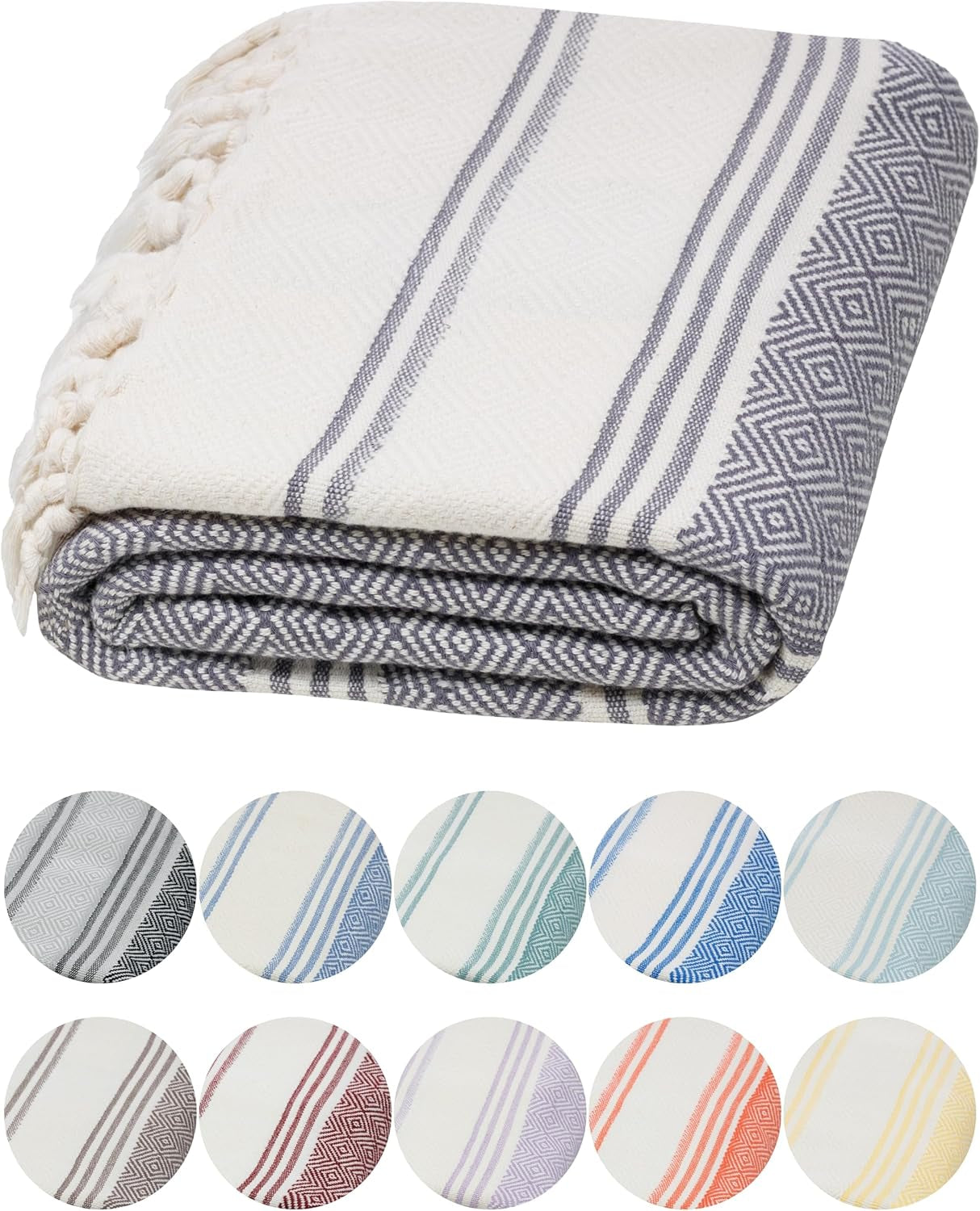 Indulge in the Luxury of 100% Certified Organic Turkish Cotton Towels