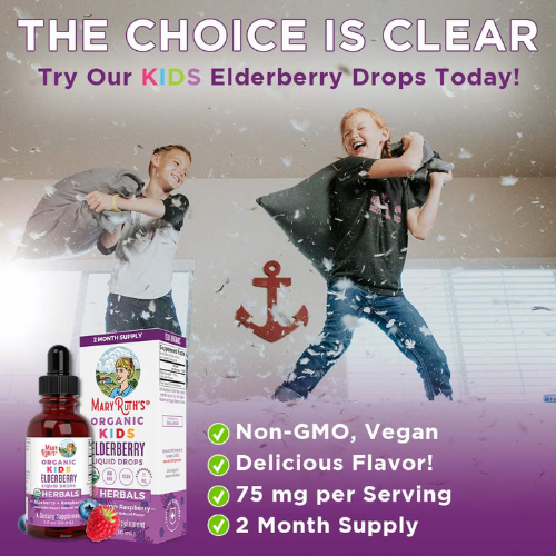 Mary Ruth's® Organic Kids Elderberry Liquid Drops