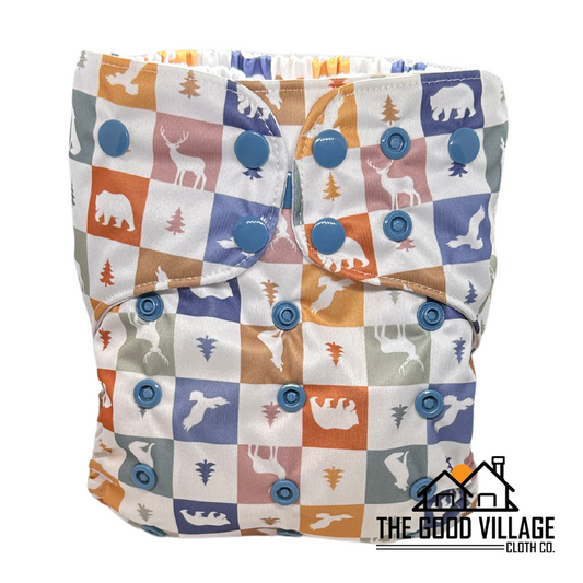 One Size Pocket Diaper | Wild Pals