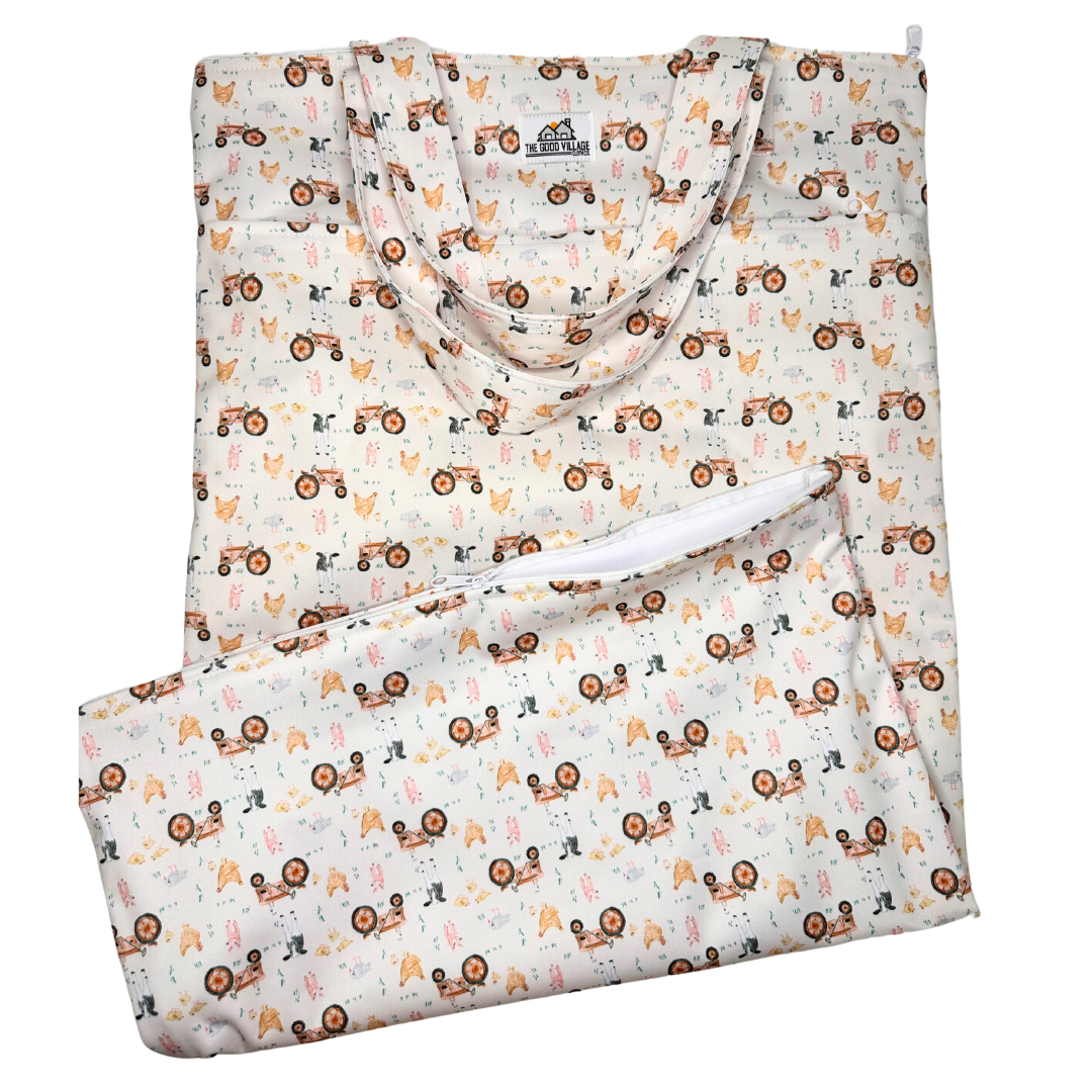 Large Hanging Wetbag | Day at the Farm