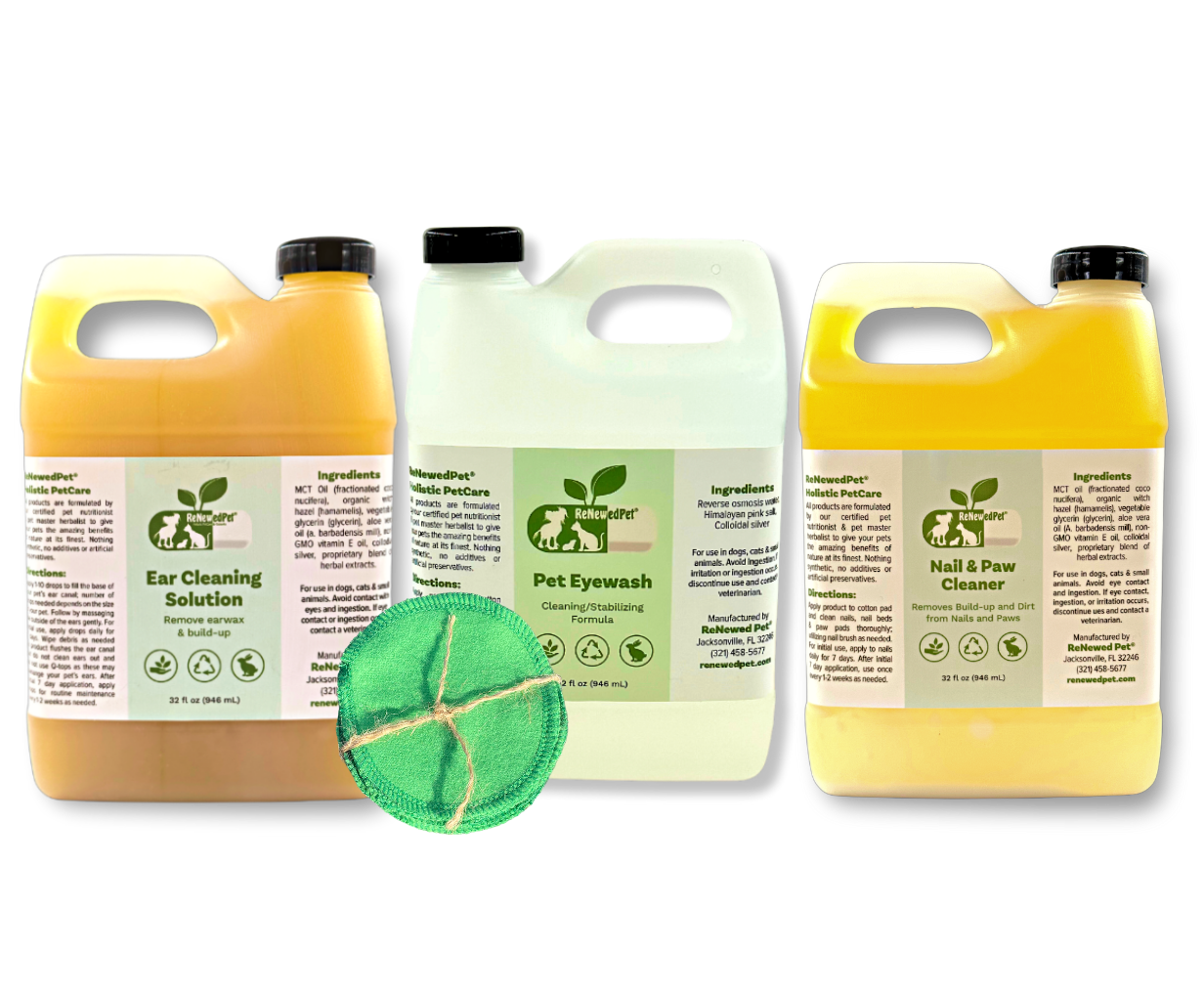 4-ALL PETS EAR, NAIL & EYEWASH KIT