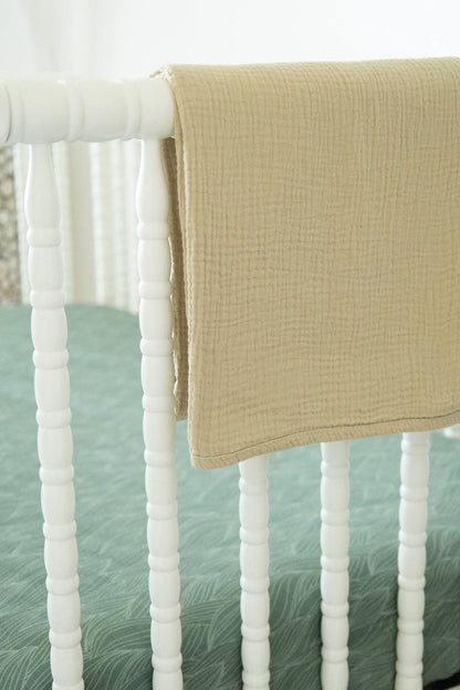 Organic Cotton Gauze Muslin Swaddle Blanket