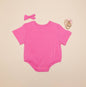 Bamboo bubble romper