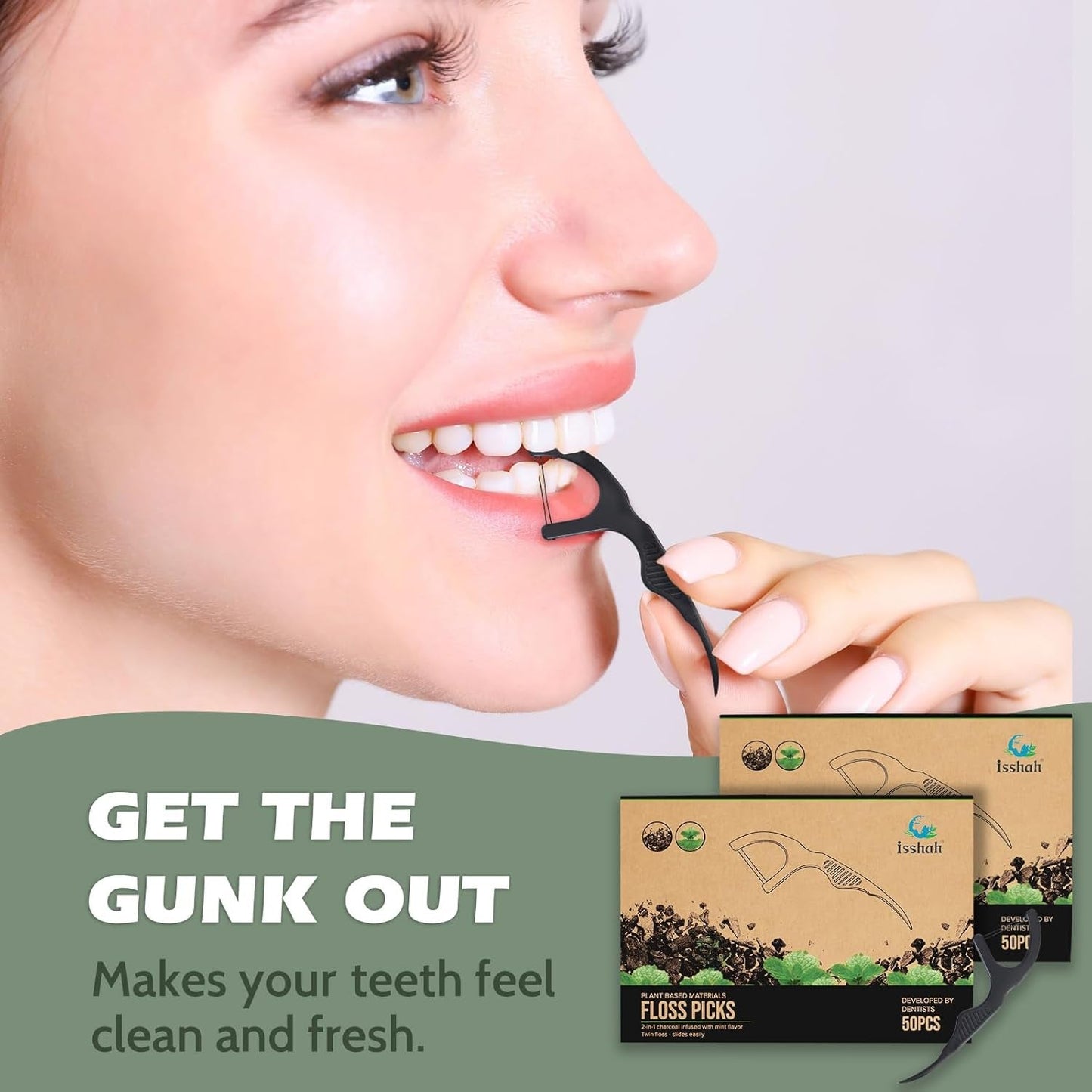 Premium Eco-Friendly Dental Floss Picks — For a Healthier Smile and Planet