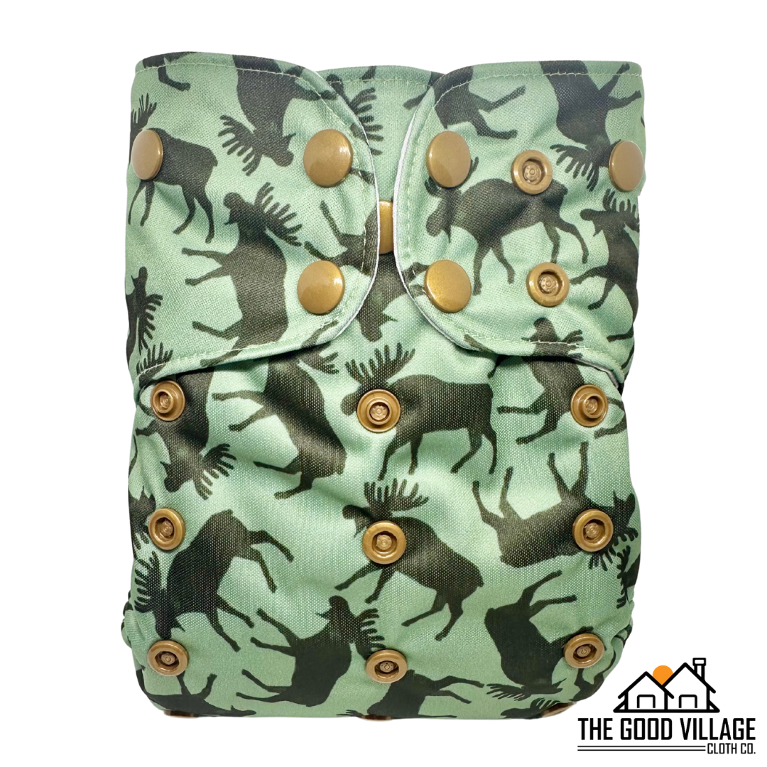 One Size Pocket Diaper | Mooses