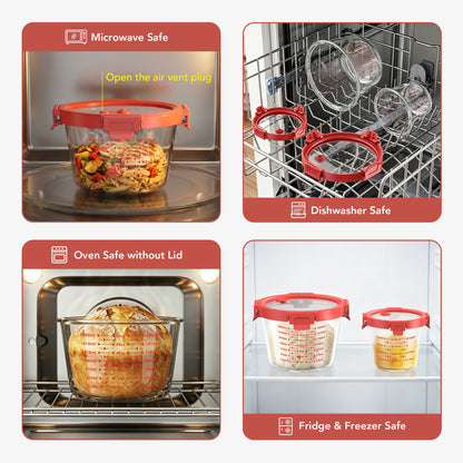 Glass Measuring Set