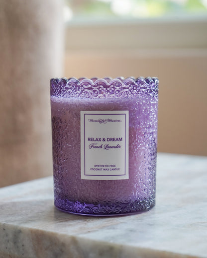 French Lavender Natural Candle 8oz Kaia Collection