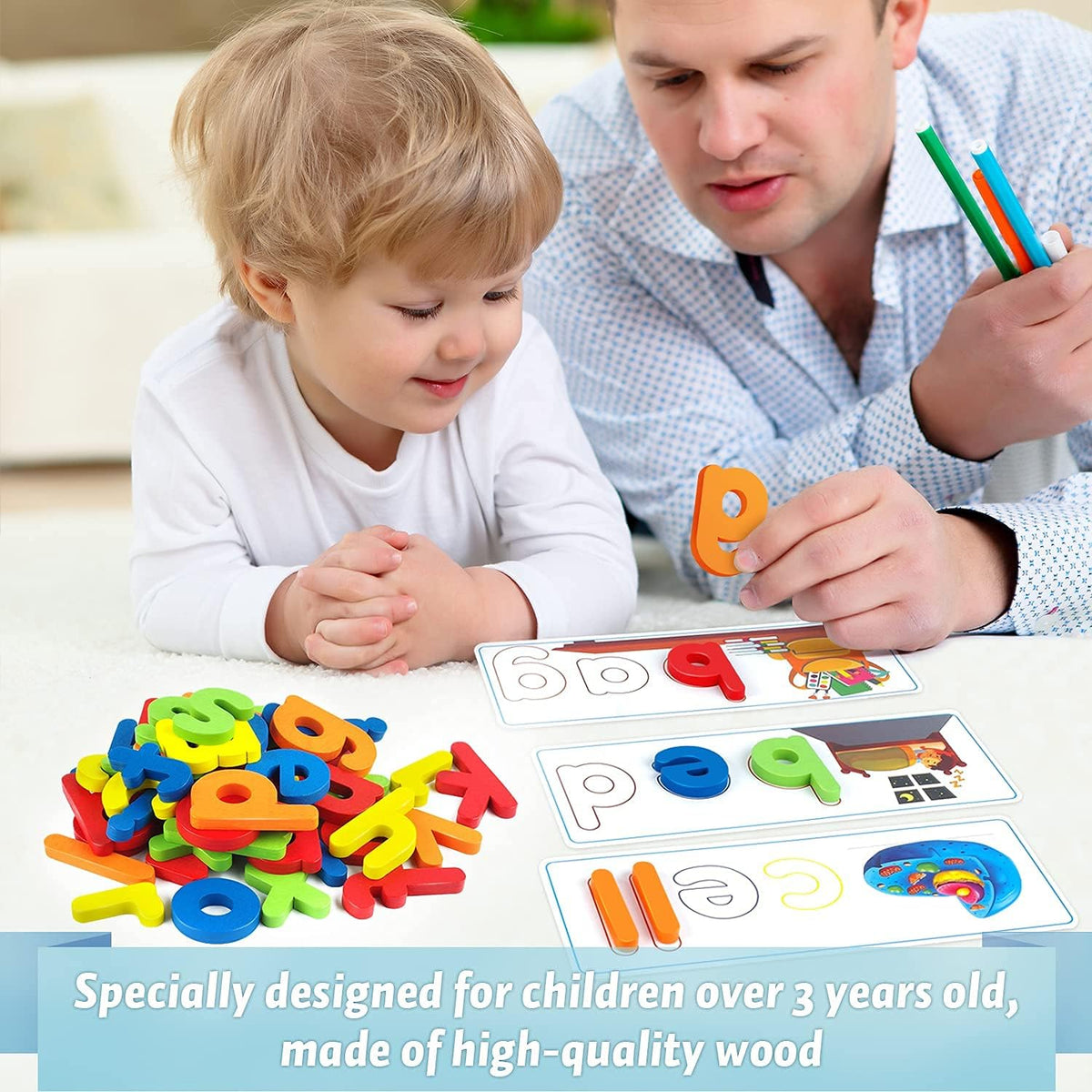 Montessori Spelling Cardinal Game Learn and Write