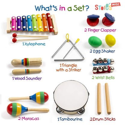 Ultimate Wooden Musical Set