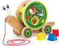 2-in-1 Wooden Snail Baby Push & Pull Walker
