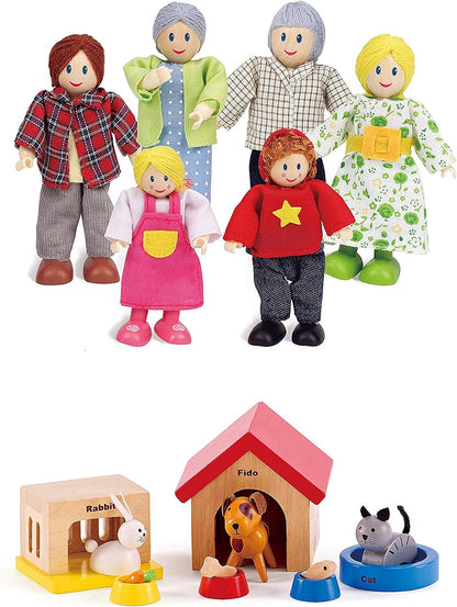 STEM Wooden Role Play Dollhouse